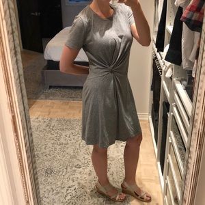 Grey t-shirt dress women’s size tall L